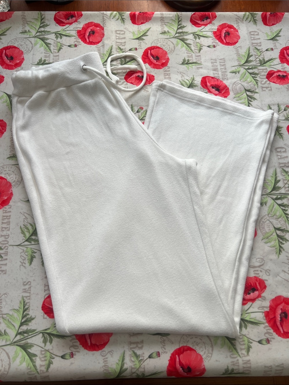 Forever 21 White wide leg pants